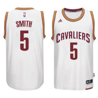 Cleveland Cavaliers #5 JR Smith Home Jersey