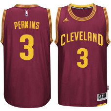 Kendrick Perkins Cleveland Cavaliers #3 2014-15 New Road Red Jersey