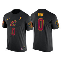 Kevin Love Cavaliers #0 Statement Black T-Shirt