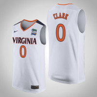 Virginia Cavaliers #0 Kihei Clark 2019 Final-Four Jersey