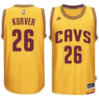 Cleveland Cavaliers #26 Kyle Korver Gold Alternate Jersey