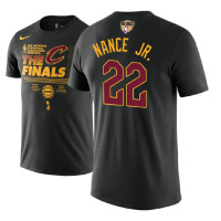 Cleveland Cavaliers #22 Larry Nance Jr. Black Finals T-Shirt