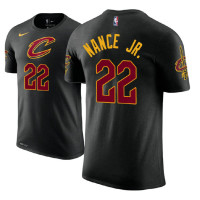Cleveland Cavaliers #22 Larry Nance Jr. Black Statement T-Shirt