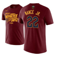 Larry Nance Jr. Cavaliers Maroon 2018 Playoffs Mantra Legend T-Shirt