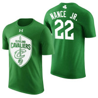 Cleveland Cavaliers #22 Larry Nance Jr. Green St. Patrick's Day T-Shirt