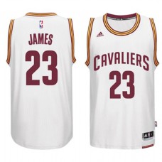 Cleveland Cavaliers #23 LeBron James White Home Jersey