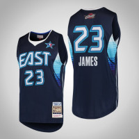 Cleveland Cavaliers #23 LeBron James Navy 2009 All-Star Jersey