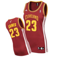 Women's Cleveland Cavaliers #23 LeBron James Road Jersey