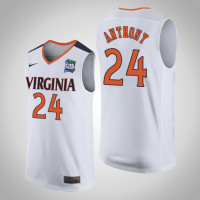 Virginia Cavaliers #24 Marco Anthony White 2019 Final-Four Jersey