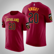 Cleveland Cavaliers #20 Brandon Knight Maroon Icon T-Shirt