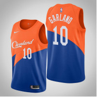 Cleveland Cavaliers Darius Garland #10 Blue Swingman 2019-20 Jersey  -  City Edition