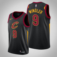 Cleveland Cavaliers Dylan Windler #9 Black Swingman 2019-20 Jersey  -  Statement Edition