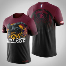 Cleveland Cavaliers #16 Cedi Osman Marvel T-Shirt
