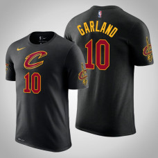 Darius Garland Cleveland Cavaliers #10 Statement Black Name & Number T-Shirt