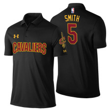 Cleveland Cavaliers #5 JR Smith Black Statement Polo