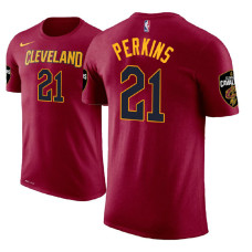 Cleveland Cavaliers #21 Kendrick Perkins Icon T-Shirt