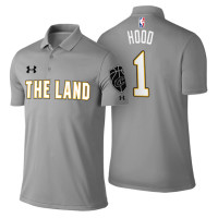 Cleveland Cavaliers #1 Rodney Hood Gray City Polo