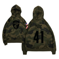 Cleveland Cavaliers #41 Ante Zizic Name & Number Hoodie
