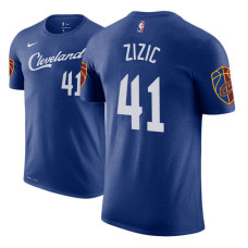 Ante Zizic Cavaliers City Edition Blue T-Shirt
