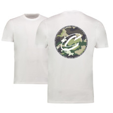Cavaliers White Camo Team Logo Core T-Shirt