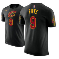 Cleveland Cavaliers #9 Channing Frye Black Statement T-Shirt