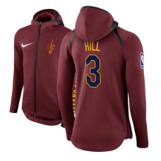 Cleveland Cavaliers #3 George Hill Maroon Showtime Hoodie