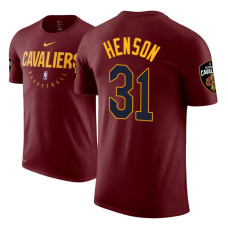 John Henson Cavaliers #31 Maroon Practice Essential T-Shirt