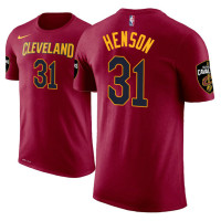 Cleveland Cavaliers #31 John Henson Maroon Icon T-Shirt