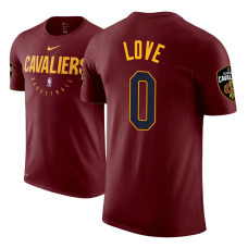 Cleveland Cavaliers #0 Kevin Love Maroon Practice Essential T-Shirt