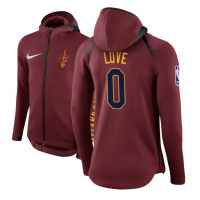 Cleveland Cavaliers #0 Kevin Love Maroon Showtime Hoodie
