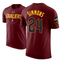 Cleveland Cavaliers #24 Kobi Simmons Practice Essential T-Shirt