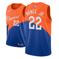 2018-21 CLEVELAND CAVALIERS NANCE JR #22 NIKE SWINGMAN JERSEY (AWAY) M -  W/TAGS