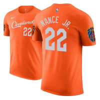 Cleveland Cavaliers #22 Larry Nance Jr. Orange City T-Shirt