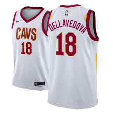 Cleveland Cavaliers #18 Matthew Dellavedova White Association Jersey