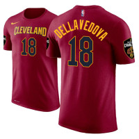 Cleveland Cavaliers #18 Matthew Dellavedova Maroon Icon T-Shirt