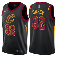 Cleveland Cavaliers #32 Jeff Green Black Statement Jersey