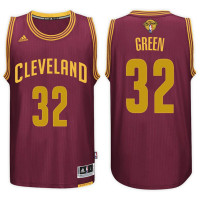 Cleveland Cavaliers #32 Jeff Green Maroon Road Jersey