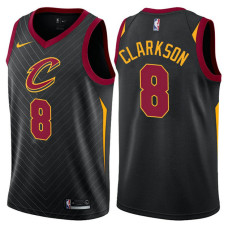 Cleveland Cavaliers #8 Jordan Clarkson Earned Jersey