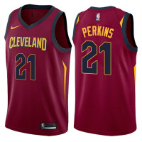 Cleveland Cavaliers #21 Kendrick Perkins Icon Jersey