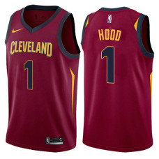 2017-18 Rodney Hood Cavaliers #1 Wine Jersey