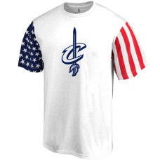 Cavaliers USA Flag White Stars & Stripes T-Shirt