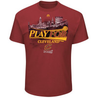 2017 Playoff Cavaliers Play For Cleveland Wine T-Shirt
