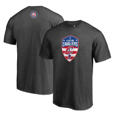 Cavaliers Ash Hoops for Troops T-Shirt