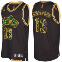 Cleveland Cavaliers #13 Tristan Thompson Camo Military Camo Fashion Jersey