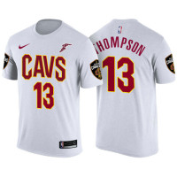 Tristan Thompson Cavaliers #13 Goodyear White T-Shirt