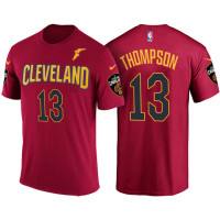 Cleveland Cavaliers #13 Tristan Thompson Wine Icon T-Shirt