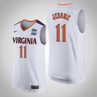 Virginia Cavaliers #11 Ty Jerome White 2019 Final-Four Jersey