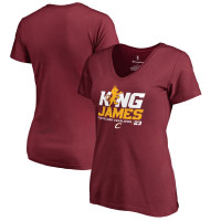 Women's Cavaliers LeBron James Hometown Collection King James T-Shirt