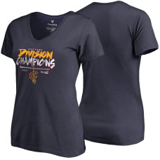 Women's Cavaliers Navy 2017 Central Division Champions T-Shirt