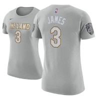 Women's Cleveland Cavaliers #3 George Hill City T-Shirt